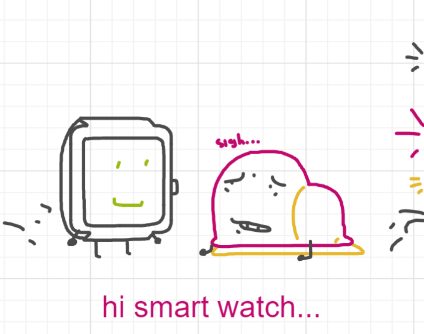 A panel from Running Duos, episode four of the Board Boards object show by Furretwalk/WalkingFurret.